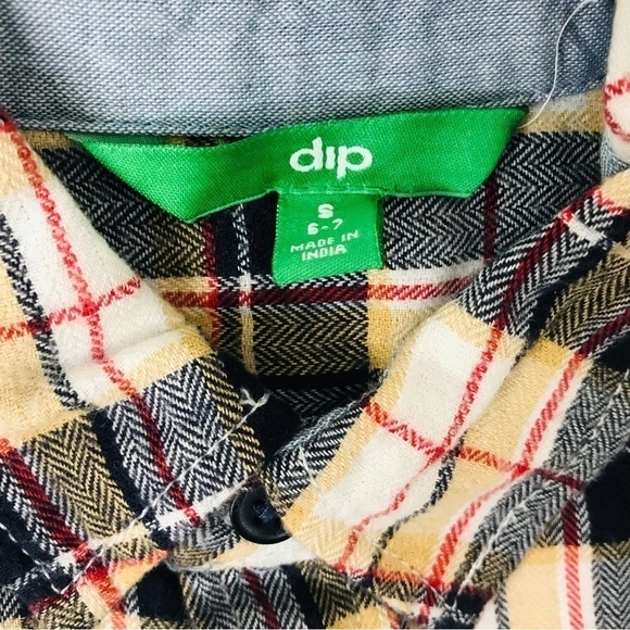 New! Boys Flannel Plaid Button Down Shirt Lime Green Shirt Bundle Set Small - Picture 4 of 10